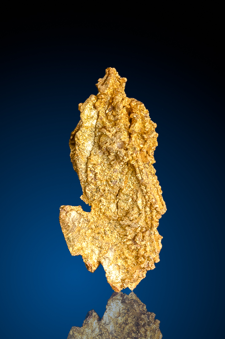 (image for) Brilliant Crystalline Gold Specimen from the Alleghany District of CA - 0.67 grams